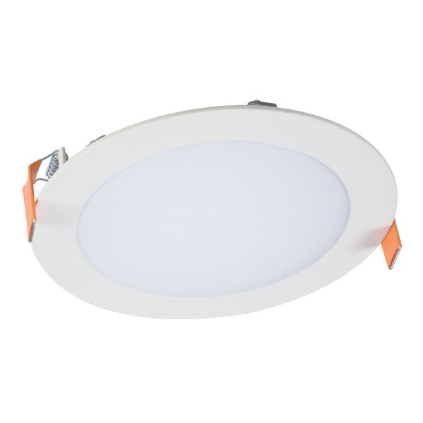 Cooper Lighting Halo HLB6 Series Matte White 6 in. W LED Recessed Direct Mount Light Trim 16 W HLB6099FS1EMWR